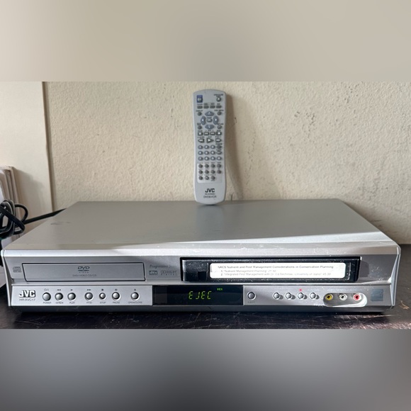 JVC HR-XVC17SU DVD JVS CD Combo Hi-Fi Stereo Player Video Cassette Recorder - Picture 14 of 14